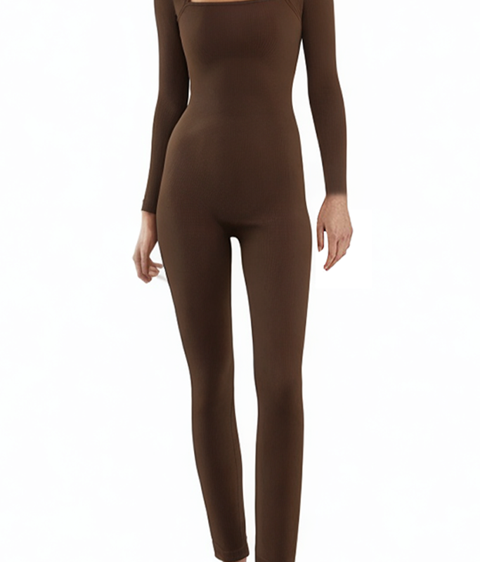 womens-ribbed-long-sleeve-flared-bodysuit