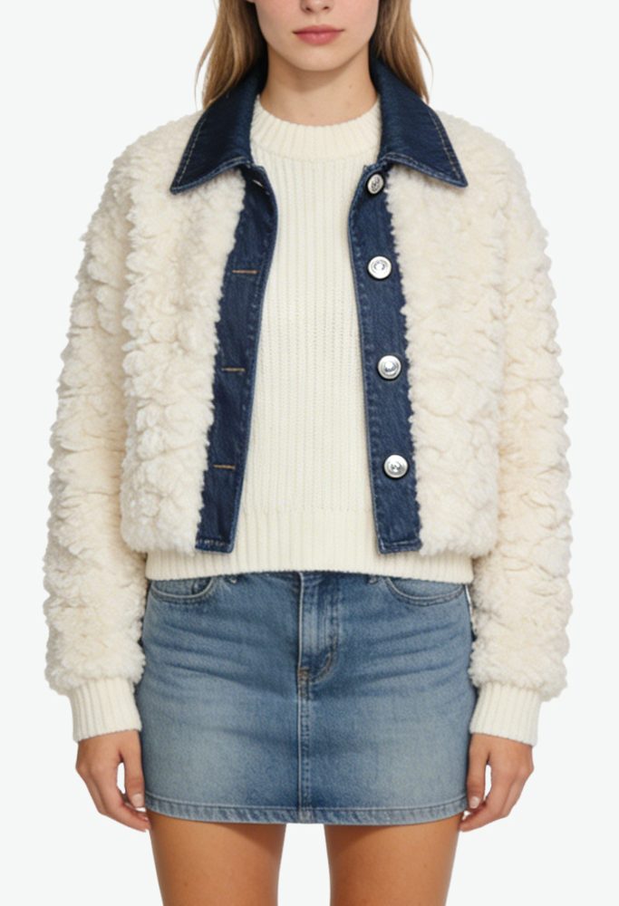 womens-lapel-patchwork-fashion-loose-casual-thick-jacket