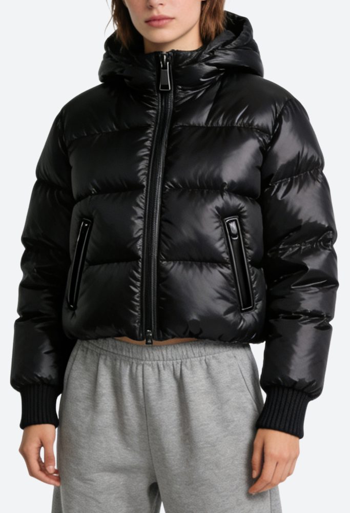 womens-hooded-shiny-minimalist-loose-thick-jacket