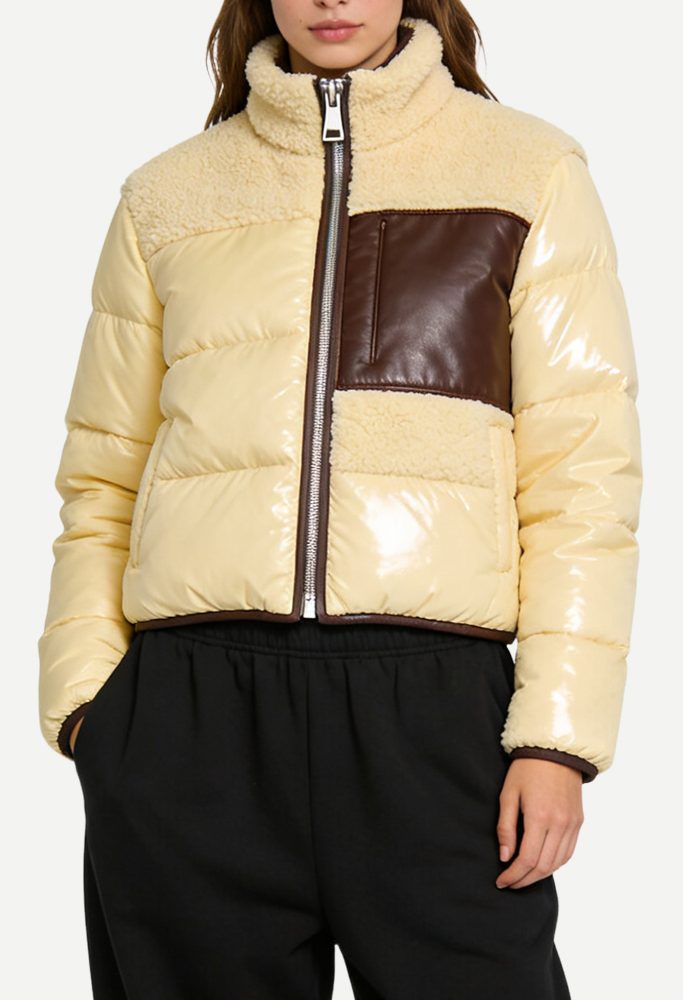 womens-stand-collar-color-block-pocket-decor-casual-thick-jacket