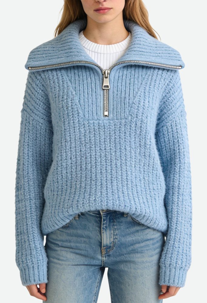 womens-half-zip-fashion-casual-sweater